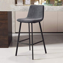 Sedie Moderne con Sgabello da Bar con Seduta in Velluto E Gambe in Metallo Robusto Nero Cucina per Colazione Sgabelli da Bar Carico Massimo 200 kg