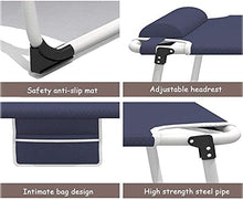 Sun Lounger Letto Recliner Relaxer Sedia Zero Gravity Piscina Pieghevole Chaise Lounge COT Regolabile Camping Beach Sunbathing Beach