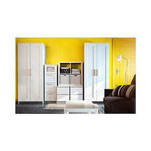 Brimnes Home - Armadietto con 2 ante, colore: Bianco