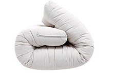 NATURAL CONFORT FUTON 90X190 100% COTONE, ECRU' - MADE IN ITALY -