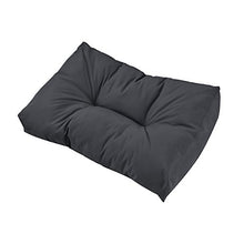 [en.casa] Cuscini per Paletta Euro-sofá tavolozze - Set di 5 - Cuscino Seduta + Cuscino Schienale [Grigio Scuro] Divano Paletta Euro-sofá in/Outdoor