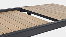 Bizzotto Tavolo Allungabile Delmar Antracite 160-240x100 cod.0663079