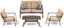 My_garden Set VERLINE Sofa Ecrù, Tortora, 125x70x82 cm