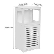 CHHD Armadietti da Pavimento, Legno, plastica, armadietto Stretto, Armadio ad Angolo Indipendente, Elegante scaffale portaoggetti per Bagno, scaffale con 3 componenti di stoccaggio e AR