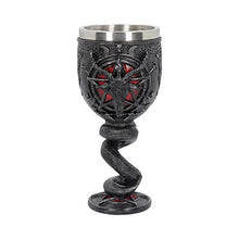 Nemesis Now B4476N9 Baphomet Calice 16cm, Resina con Acciaio Inox