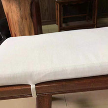 jHuanic - Cuscino per panca lunga da giardino, cuscino per mobili da interni, lavabile, con cerniera, per 2 posti a 3 posti (arancione, 100 x 40 cm)
