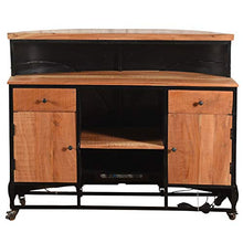 Vidal Regalos Mobile bar Furgoneta Hippy metallo e legno 155 cm