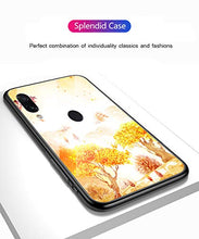 Suhctup Compatibile con Redmi Note 5 / Note 5 PRO Custodia Protettiva in Vetro Temperato 9H + Cornice Paraurti in TPU Silicone Morbido Assorbimento degli Urti a 360 Gradi Protezione -Albero 2