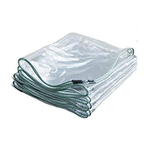 GHHZZQ Trasparente Telone Durevole Impermeabile Spessore 0,3 mm Usato per Balcone Giardino Attrezzature Giardino Copertura Impermeabile con Occhielli in Metallo, Personalizzabile