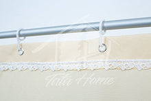 Tenda da Sole con Kit Ganci e Anelli in Tessuto Resistente da Esterno o Balcone Misura cm 140x300 Dis.5 Tinta Unita Colore Blu