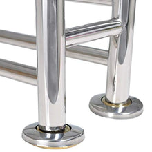 BIGTO - Portasciugamani in acciaio INOX con 6 tubi