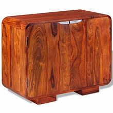 vidaXL Credenza in Legno Massello di Sheesham 75x35x60 cm Supporto Armadietto