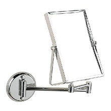 MMWYC Specchio for Trucco a Parete bifacciale Girevole Specchio for Trucco a Specchio Push-Pull e Specchio for Appendere Grande Specchio Pieghevole Specchio for Il Trucco del Bagno