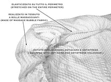 Tex family COPRIMATERASSO ANTIACARO Anallergico MASSAGGIANTE Bubbles - 2 PIAZZE