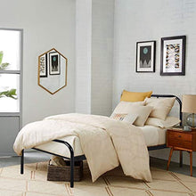 Coavas, telaio per letto matrimoniale, metallo, Single Bed Frmae, 90 x 190 cm