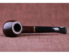 Pipa per tabacco con anello in rame, Pipa classica per fumatori, con accessori, per Father Smoker, A1