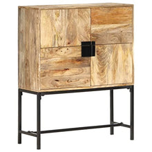 vidaXL - Highboard 80 x 30 x 100 cm Massivholz Mango