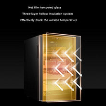 Cigar Humidor elettronico Cabinet Temperatura costante idratante Muto Risparmio energetico Legno di Cedro 400 Sigaro capacità LED Luce Fredda