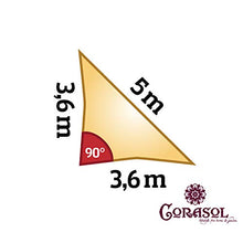 Corasol COR10 - Tenda da Sole Premium, Lascia Passare l'acqua