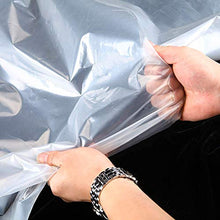 per Esterno, Patio e Giardino Grande Tela Impermeabile, Telone con Occhielli Trasparente Trasparente Resistente Esterno Resistente Tessuto Impermeabile (Color : Transparent, Size : 4X5m)