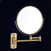 HCMNME - Specchio da bagno a LED, impermeabile, per bagno, telescopico e da barba, per hotel