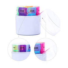 7 giorni pillole portatile settimanale pillole organizzatore dispenser splitter