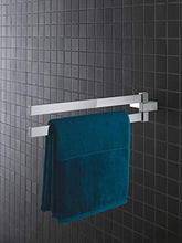 Grohe GRO-40768000 40768000-Toallero Selection Cube, Nero, Large