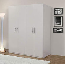 FELVER CASA & CO SRL Armadio 4 Ante Bianco Opaco