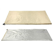 Qinlorgon Tenda a Vela in Tessuto Oxford con Rivestimento in Argento 210D, Tenda da Sole Portatile, Balcone per Parco Giochi da Giardino(M 3.6 * 3.6m)