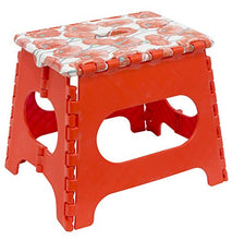 Arregui TB-027-D1 - Sgabello pieghevole da 27 cm di altezza, papavero, 27 x 29 x 22 cm (altezza x larghezza x profondità)