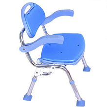 JTKDL Sedia da Doccia Sedia da Bagno Pieghevole con Schienale con Braccioli