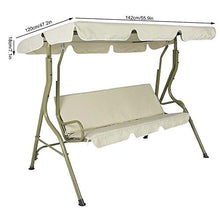 Oumefar Telo Parasole Rigido per Parasole Telo Parasole 210D Tessuto Oxford Doppio per Balcone familiare(Beige)