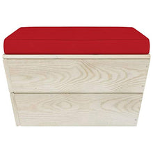 FAMIROSA Set Divani da Giardino su Pallet 6 pz con Cuscini Legno Abete-3546
