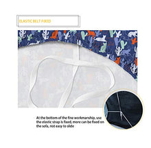 Agroupdream - Copridivano colorato in tessuto spandex resistente per divano, chaise longue e chaise longue per bambini, gatti, cane Boston Terrier a 2 posti