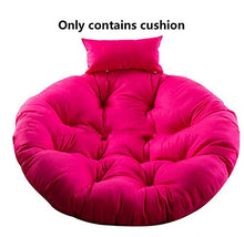Appeso Uovo Amaca Sedia Cuscini,Singolo Addensare Aumentare Cesto Appeso Cuscino Famiglia Divano Antiscivolo Comoda Cuscini di Seduta-B-90x120x13cm