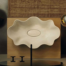 Lavabo d'appoggio Seastar Vitruvit cm 65x39 ceramica bianca