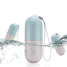 Lazder, contenitore per pillole per 7 giorni, contenitore per pillole, contenitore per medicine e vitamine, impermeabile, portatile da viaggio