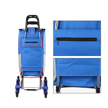 Carrello a Mano Carrello per Salire Le Scale Pieghevole Carrello Piccolo Carrello Portatile