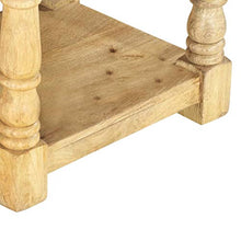 vidaXL Comodino 40x35x50 cm in Legno Massello di Mango