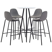 SKM Set da Bar 5 pz in Tessuto Grigio Talpa B
