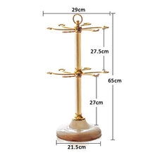 Creativa Calice Coppa del Vino Rosso Holder 2 Strati Europea Rotary Freestanding Bancone Banchetti Wine Glass Rack di stoccaggio Rack yqaae