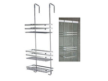 Generic 3 ripiani over The Door Chrome Shower Caddy Hanging Organizer basket New < 1 & 2777 * 1 >