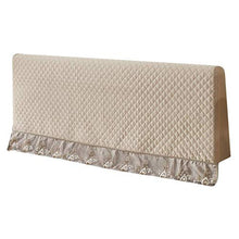 Tubayia - Copri-testiera per letto, champagne, 180 cm