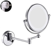 Specchio da Bagno Specchi da Barba Ingrandimento 10X Semplicemente Decorare per Hotel Vanity Due Superficie Girevole Spina UK