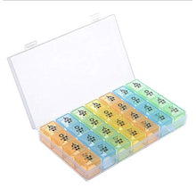 Astuccio portapillole Comodo Pillola combinata di Grandi Dimensioni Box Aged Dispensing Closed Accessori Pillola Trasparente Scatola Portatile Organizer per Pillole