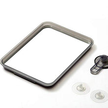 YYSYN Specchio Bagno Piccolo, A Parete, Specchio in Vetro, Forte Ventosa