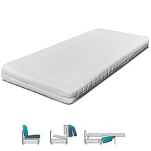 Sofa Bed Materasso per divano letto o brandina pieghevole H12 cm materassino salvaspazio matrimoniale 160x190