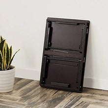 jiaju Tavoli da Picnic Tavolo Pieghevole, Tavolo per Computer Portatile in bambù Scrivania Semplice per Computer per Letto Divano Pieghevole Pieghevole Portabicchieri per Notebook da Letto per Laptop