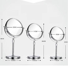 Specchio Specchio per Il Trucco, Specchio ingranditore 3X Specchio per Il Trucco Illuminato con luci e ingrandimento, Touch Screen Specchio per Il Trucco Specchio per Il Trucco su Supporto