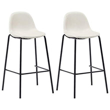 UnfadeMemory Set da Bar Set di mobili per Cucina, Giardino 3 pz in Tessuto Crema